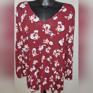 LANE Bryant Loose Fit Blouse Size 14/16